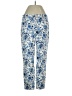 Talbots Print Blue Casual Pants Size 4 - photo 1