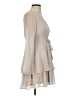 Japna 100% Polyester Ivory Casual Dress Size XS - photo 4