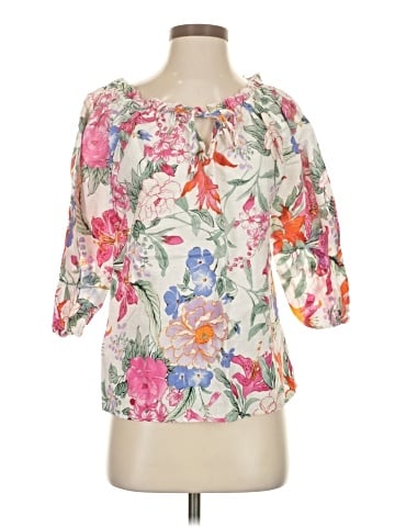 Hester & Orchard 3/4 Sleeve Blouse (view 1)