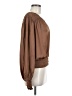 FRAME 100% Polyester Brown Long Sleeve Blouse Size M - photo 4