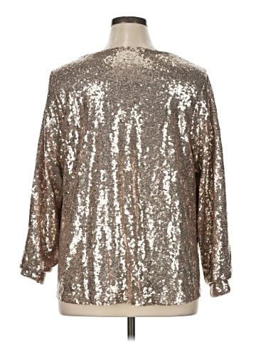 Lane Bryant 3/4 Sleeve Blouse (view 2)
