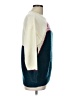 Unbranded Color Block Teal Ivory Pullover Sweater Size L - photo 4