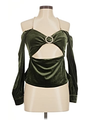 Majorelle Long Sleeve Blouse (view 1)