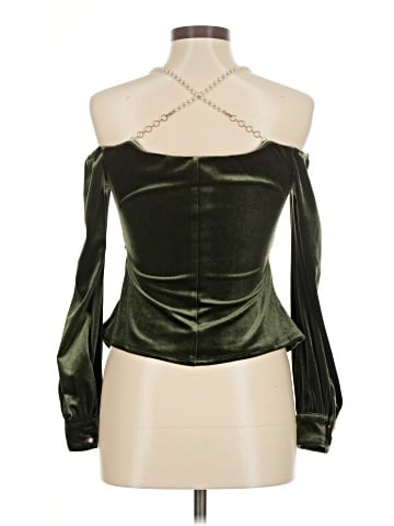 Majorelle Long Sleeve Blouse (view 2)