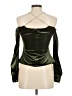 Majorelle 100% Polyester Green Long Sleeve Blouse Size M - photo 2