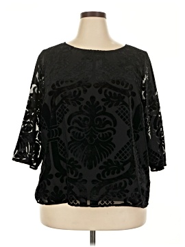 Rsvp By Talbots 3/4 Sleeve Blouse