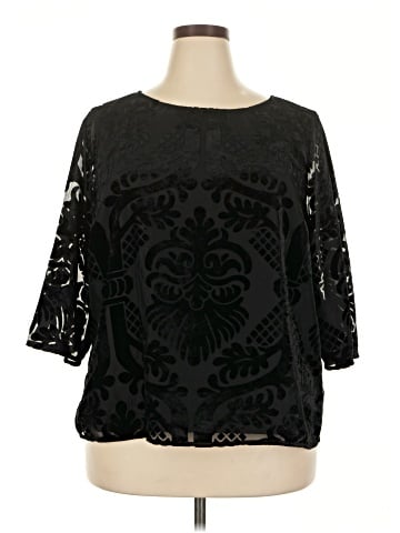 rsvp by TALBOTS 3/4 Sleeve Blouse (view 1)