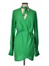 Shein 100% Polyester Green Casual Dress Size L - photo 1