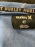 Hurley 100% Polyester Blue Zip Up Hoodie Size 4T - photo 3