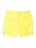 Adidas 100% Polyester Print Yellow Board Shorts Size 6 - photo 1