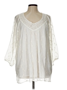 Soft Surroundings 3/4 Sleeve Blouse
