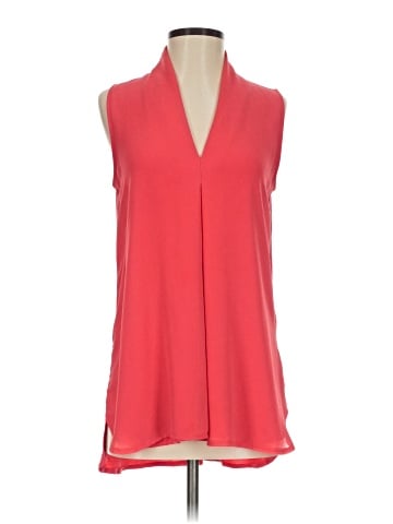 August Silk Sleeveless Blouse (view 1)