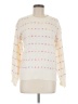 Cupshe 100% Acrylic Polka Dots White Pullover Sweater Size S - photo 1