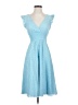 Shein 100% Polyester Blue Cocktail Dress Size S - photo 1