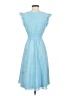 Shein 100% Polyester Blue Cocktail Dress Size S - photo 2