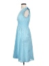 Shein 100% Polyester Blue Cocktail Dress Size S - photo 5
