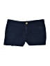 Lilly Pulitzer 100% Cotton Chevron-herringbone Blue Shorts Size 10 - photo 1