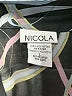 Nicola 100% Polyester Silver 3/4 Sleeve Blouse Size L - photo 7