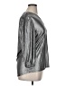 Cooper & Ella Metallic Silver 3/4 Sleeve Blouse Size XL (4) - photo 4