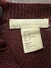 H&M Conscious Burgundy Pullover Sweater Size M - photo 7