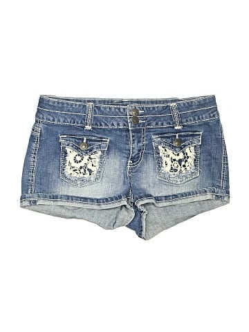 No Boundaries Denim Shorts (view 1)