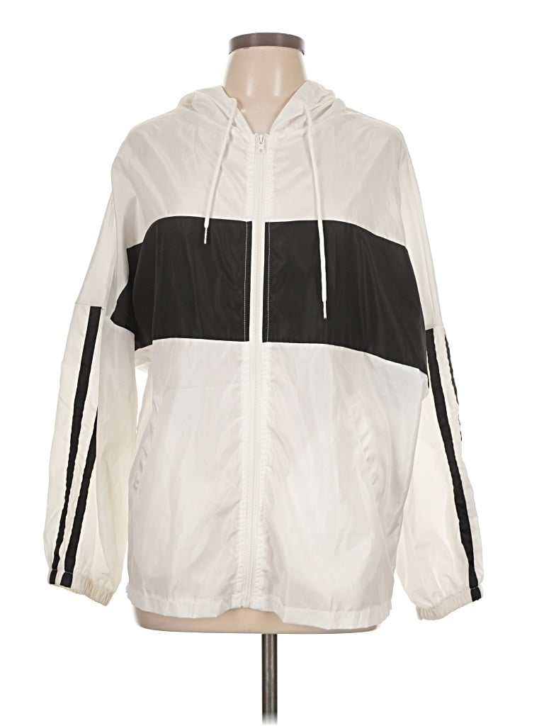 Pre-owned Assorted Brands Windbreaker Jacket In White