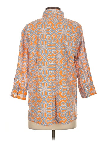 Gretchen Scott Designs 3/4 Sleeve Button-Down Shirt (view 2)