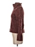 Express Tweed Burgundy Wool Pullover Sweater Size S - photo 5