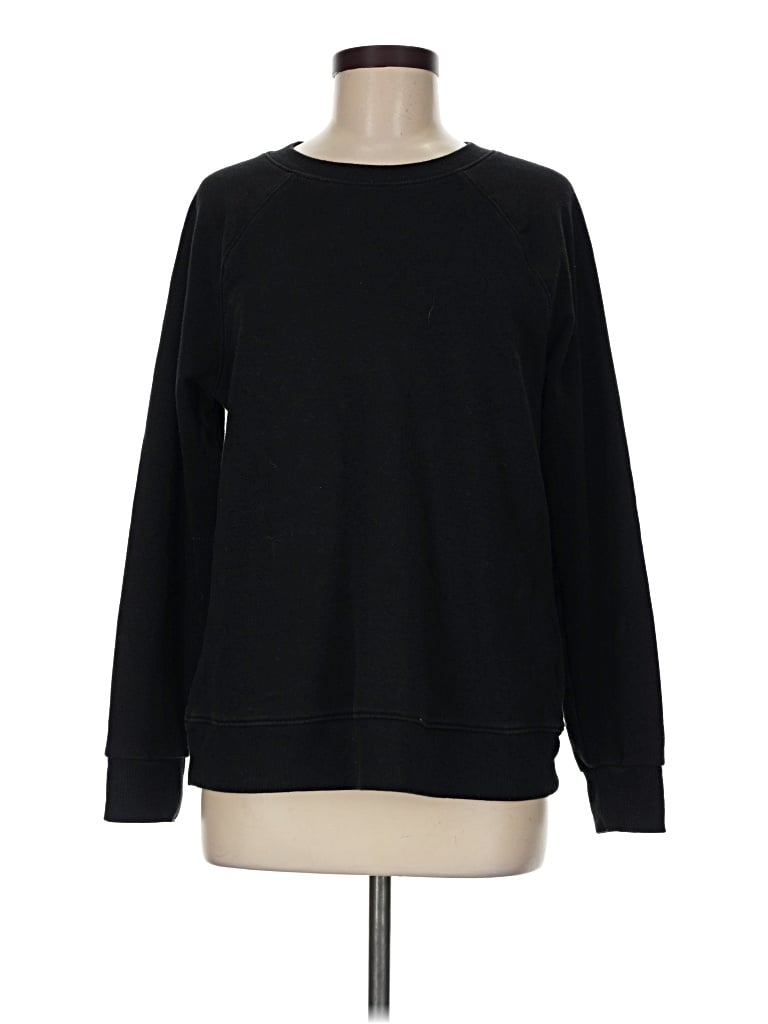Pre-owned Athletic Works Sweatshirt In Black