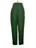 Zara Solid Green Casual Pants Size S - photo 2