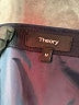 Theory Solid Blue Casual Skirt Size M - photo 4