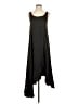 Stellah 100% Polyester Solid Black Casual Dress Size XS - photo 1
