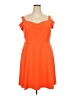 Dorothy Perkins Solid Orange Casual Dress Size 18 - photo 1