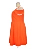 Dorothy Perkins Solid Orange Casual Dress Size 18 - photo 5