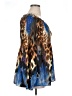 GNW 100% Polyester Blue Long Sleeve Blouse Size XL - photo 4