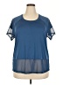 RBX 100% Polyester Blue Active T-Shirt Size 2X - photo 1