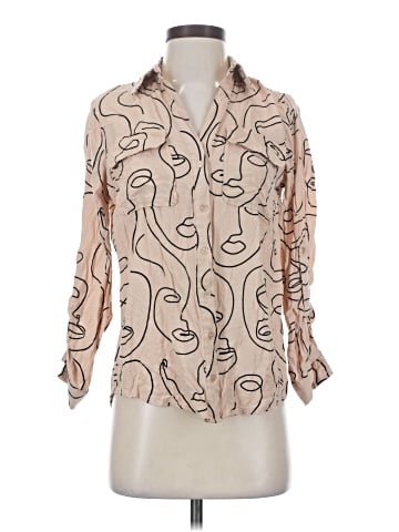 Milk and Honey 3/4 Sleeve Blouse (view 1)