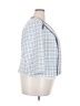 Studio One 100% Polyester Blue 3/4 Sleeve Blouse Size 20 - photo 4