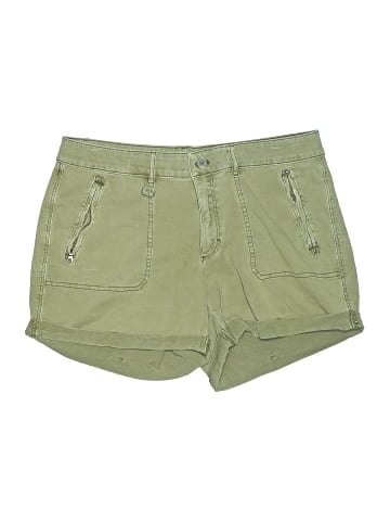 White House Black Market Khaki Shorts (view 1)