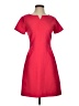 Etcetera Solid Red Casual Dress Size 4 - photo 1