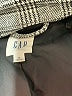 Gap Houndstooth Gray Blazer Size 6 - photo 6