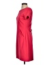 Etcetera Solid Red Casual Dress Size 4 - photo 5