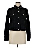 Topshop Black Denim Jacket Size 6 - photo 1