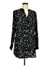 Gianni Bini 100% Polyester Stars Black Long Sleeve Blouse Size M - photo 1