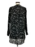 Gianni Bini 100% Polyester Stars Black Long Sleeve Blouse Size M - photo 2