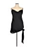 VICI 100% Polyester Solid Black Cocktail Dress Size XL - photo 1