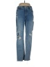 Unbranded Hearts Blue Jeans Size 12 - photo 1
