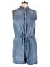 Universal Thread 100% Cotton Blue Romper Size M - photo 1