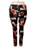 Bobbie Brooks Floral Black Leggings Size 2X - photo 2
