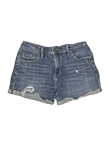 Cosmic Blue Love Denim Shorts (view 1)